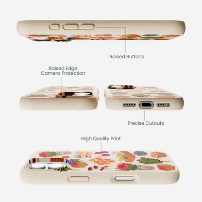Seashell Farm Market iPhone 17 Case