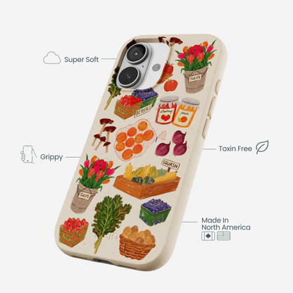 Seashell Farm Market iPhone 17 Case