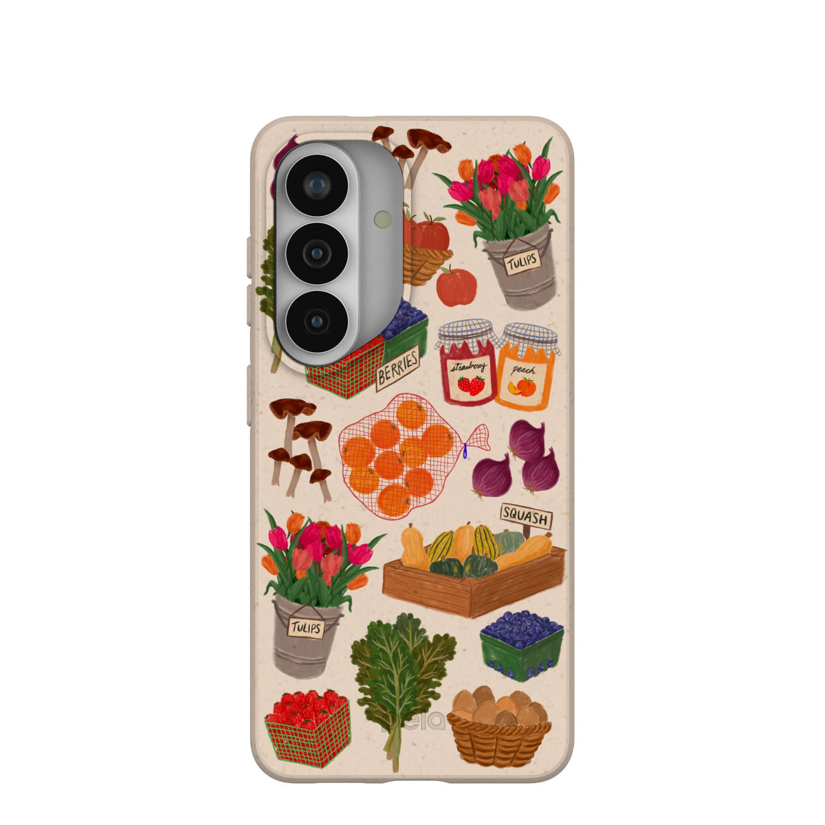Seashell Farm Market Samsung Galaxy S26 Case