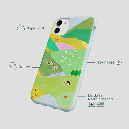 Powder Blue Farm Tales iPhone 11 Case