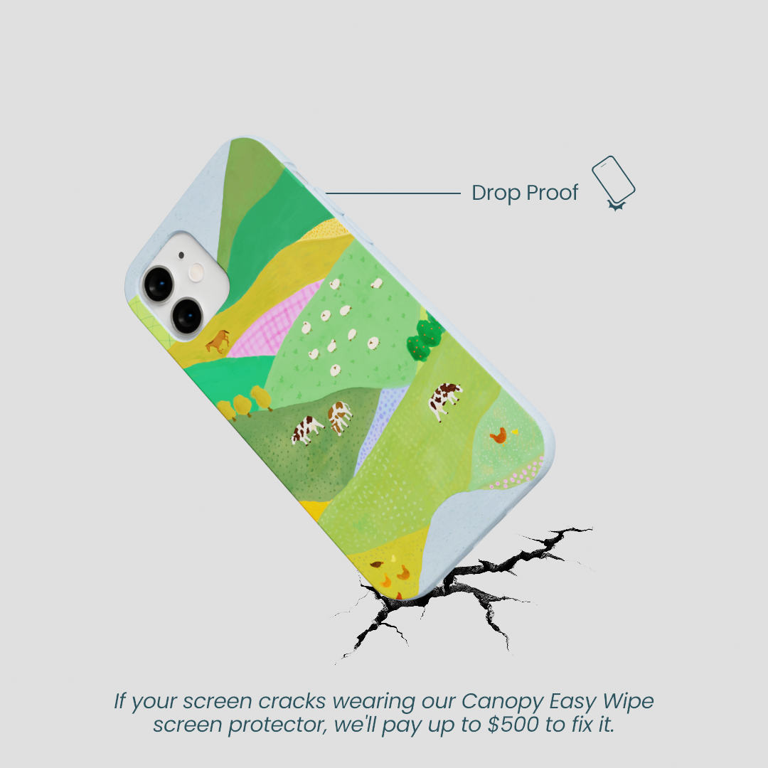 Powder Blue Farm Tales iPhone 12 Mini Case