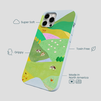Powder Blue Farm Tales iPhone 12 Pro Max Case