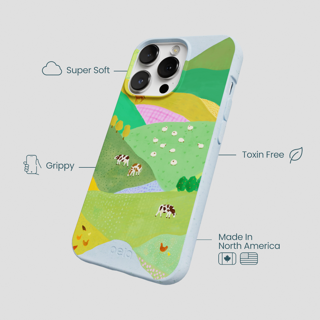 Powder Blue Farm Tales iPhone 13 Pro Max Case