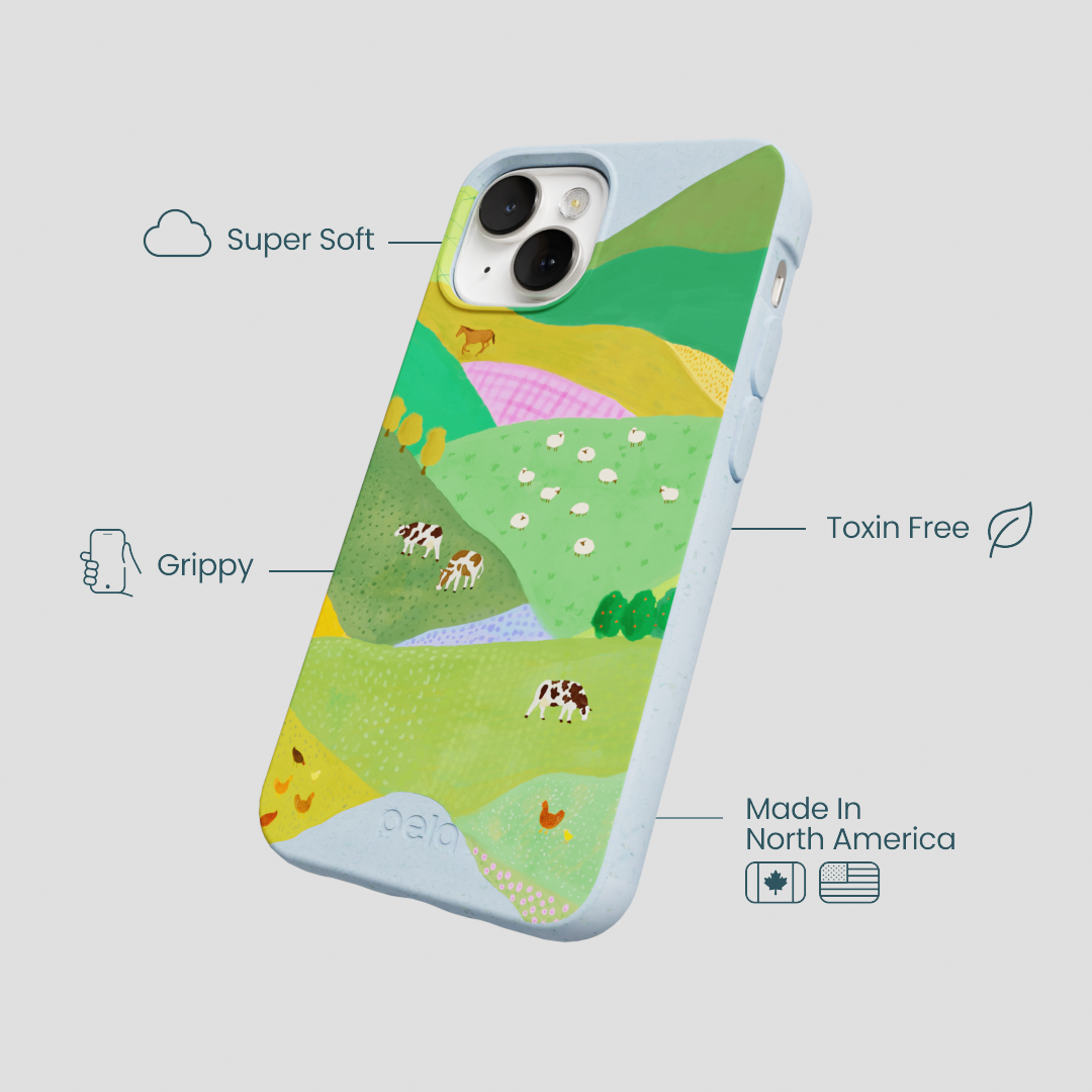 Powder Blue Farm Tales iPhone 13 Case
