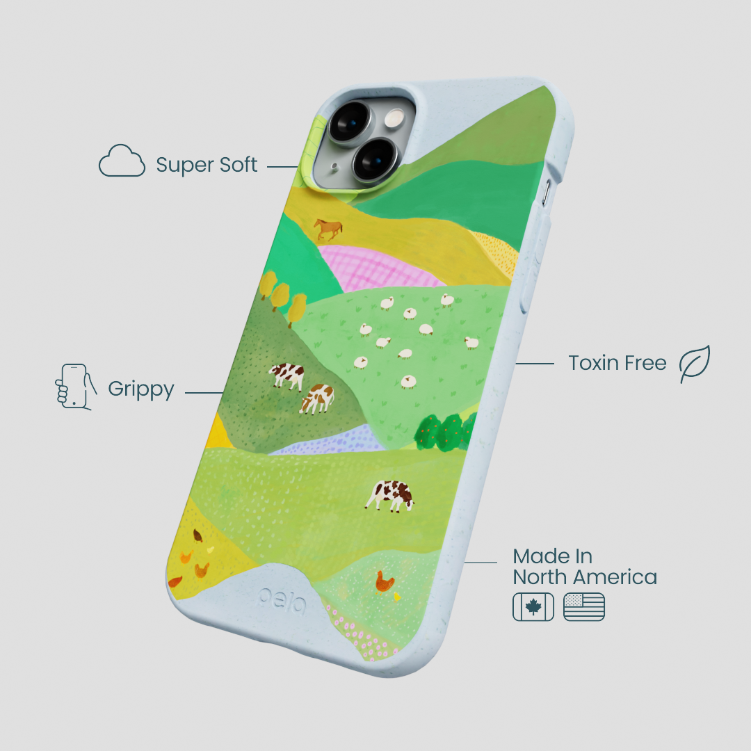 Powder Blue Farm Tales iPhone 14 Plus Case
