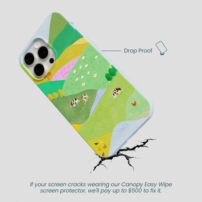 Powder Blue Farm Tales iPhone 14 Pro Max Case