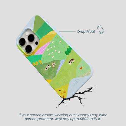 Powder Blue Farm Tales iPhone 14 Pro Case