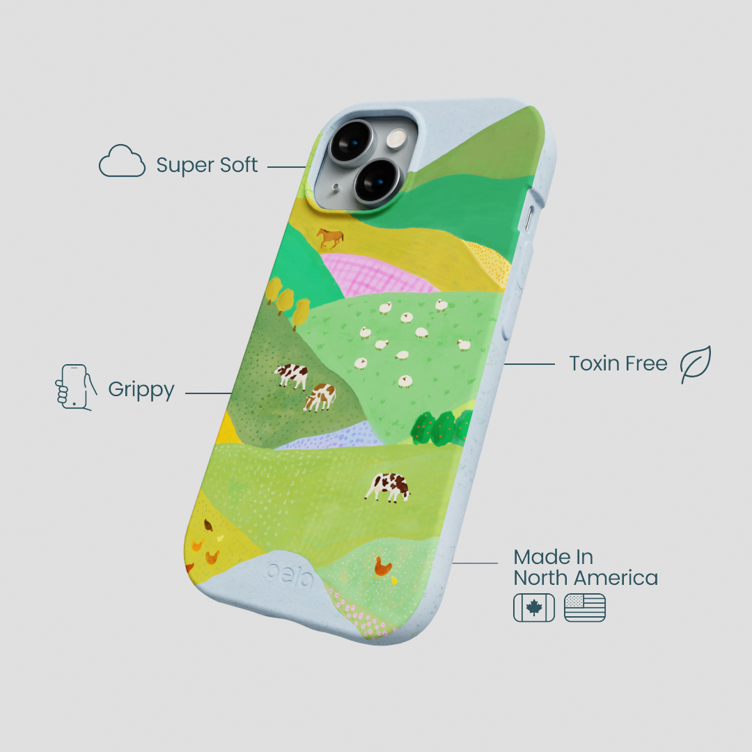 Powder Blue Farm Tales iPhone 14 Case