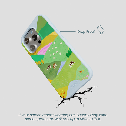 Powder Blue Farm Tales iPhone 16 Pro Case