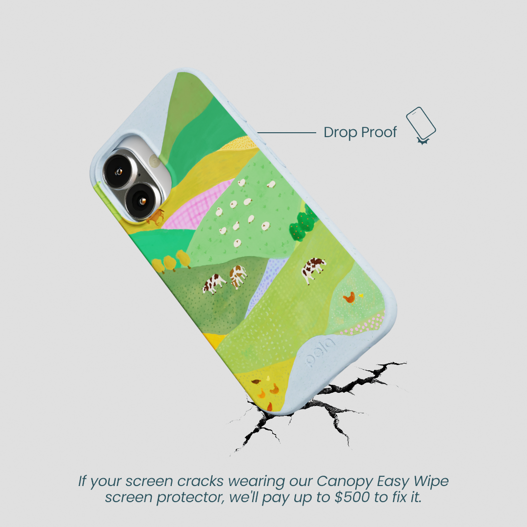Powder Blue Farm Tales iPhone 16 Case