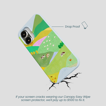 Powder Blue Farm Tales iPhone 16 Case