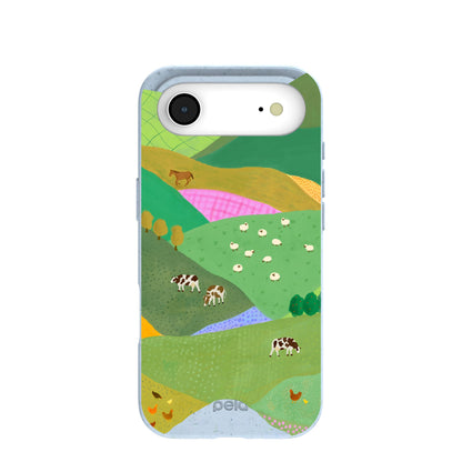 Powder Blue Farm Tales iPhone Air Case