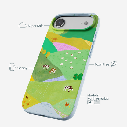 Powder Blue Farm Tales iPhone Air Case