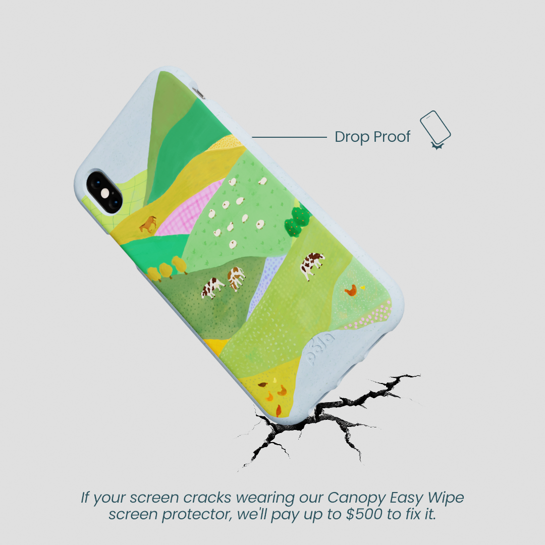Powder Blue Farm Tales iPhone XR Case