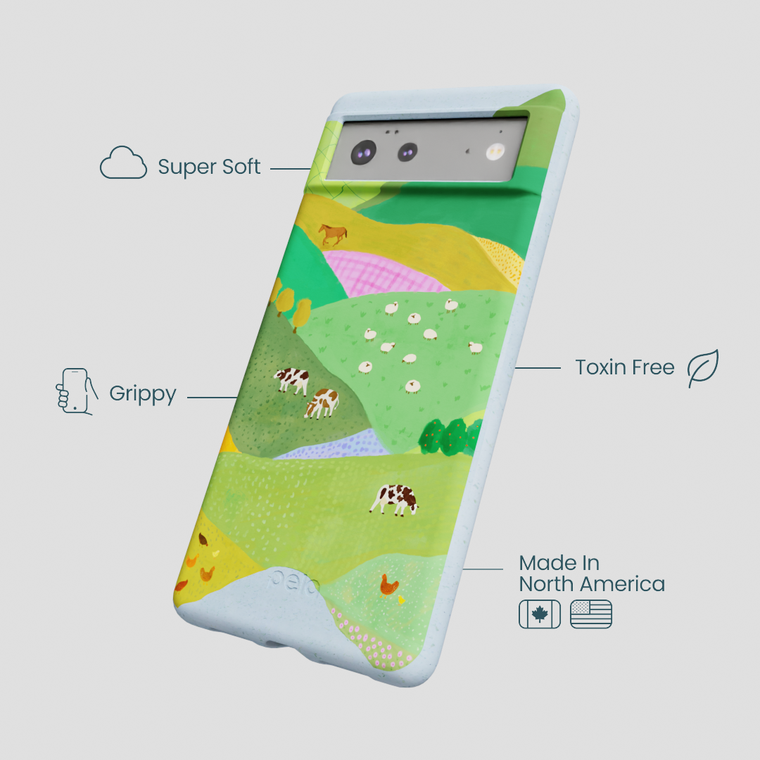 Powder Blue Farm Tales Google Pixel 6 Case