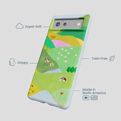 Powder Blue Farm Tales Google Pixel 6 Case