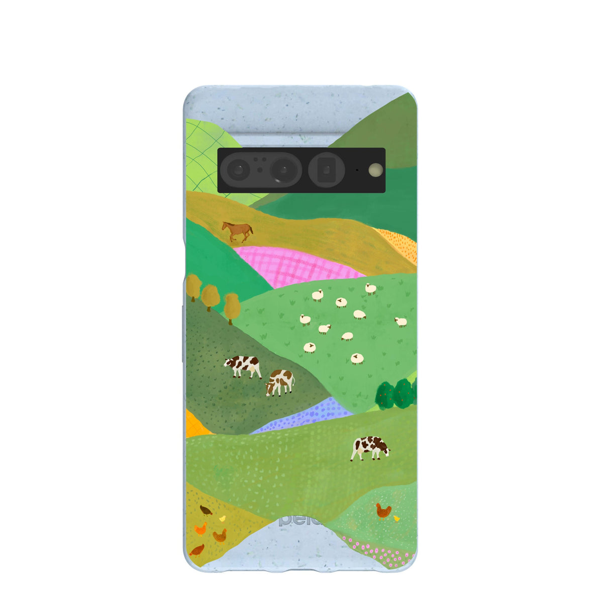 Powder Blue Farm Tales Google Pixel 7 Pro Case