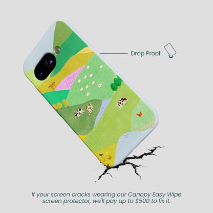 Powder Blue Farm Tales Google Pixel 9a Case