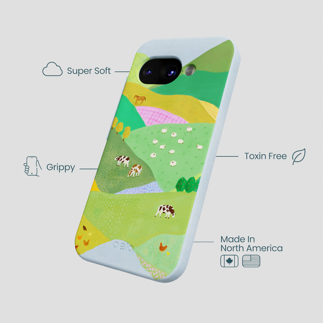 Powder Blue Farm Tales Google Pixel 9a Case