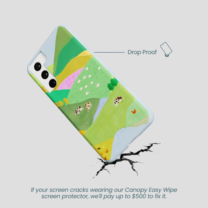 Powder Blue Farm Tales Samsung Galaxy S21 Case