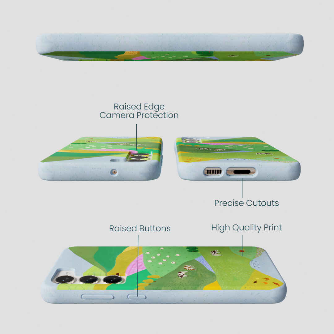 Powder Blue Farm Tales Samsung Galaxy S23+(Plus) Case