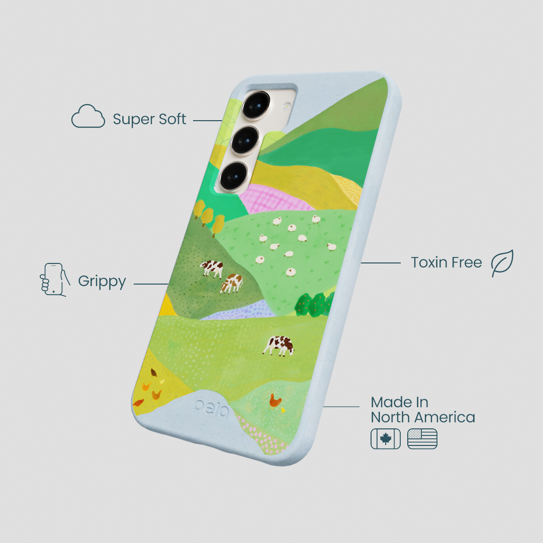 Powder Blue Farm Tales Samsung Galaxy S23 Case