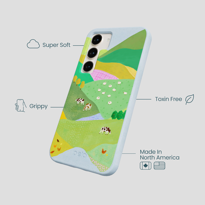 Powder Blue Farm Tales Samsung Galaxy S23 Case