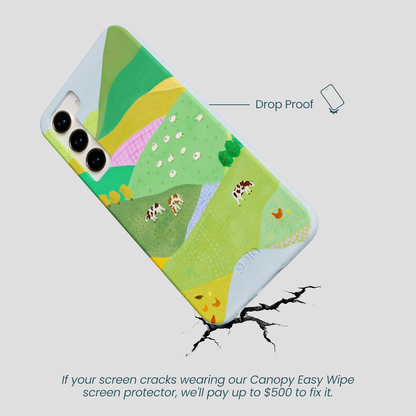 Powder Blue Farm Tales Samsung Galaxy S24+(Plus) Case