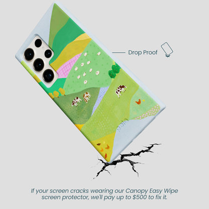 Powder Blue Farm Tales Samsung Galaxy S24 Ultra Case