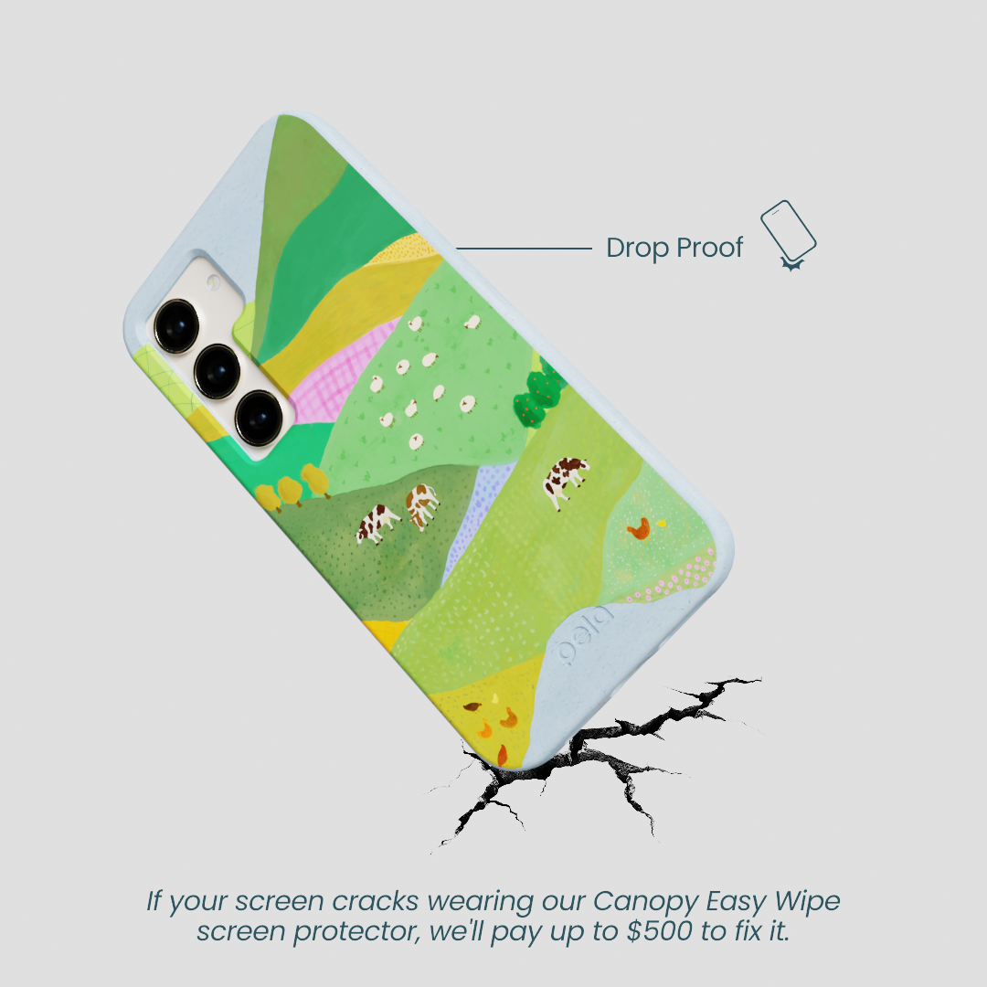 Powder Blue Farm Tales Samsung Galaxy S24 Case