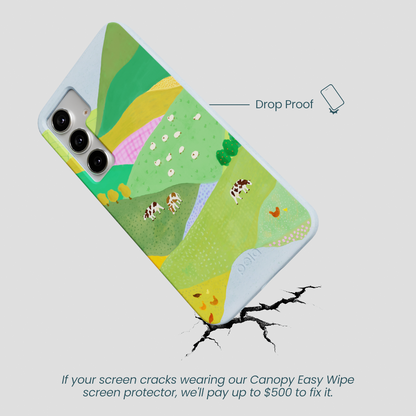 Powder Blue Farm Tales Samsung Galaxy S25+(Plus) Case