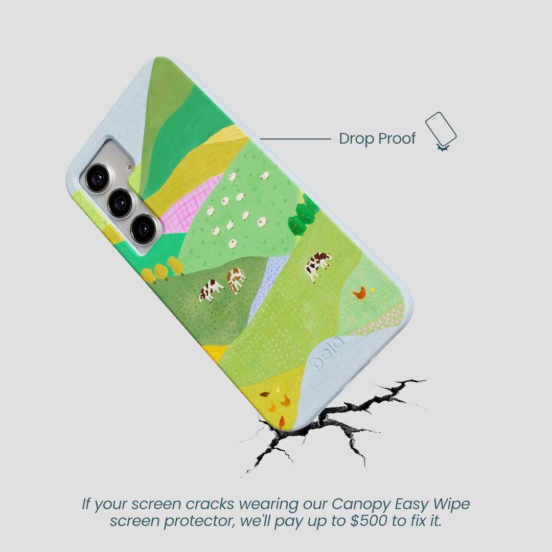 Powder Blue Farm Tales Samsung Galaxy S25 Case