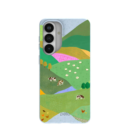 Powder Blue Farm Tales Samsung Galaxy S26+(Plus) Case