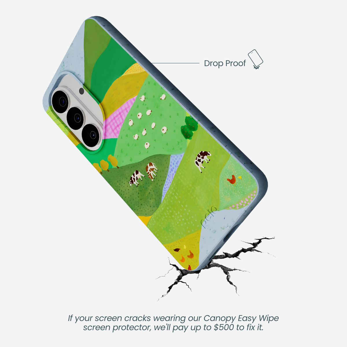 Powder Blue Farm Tales Samsung Galaxy S26 Case