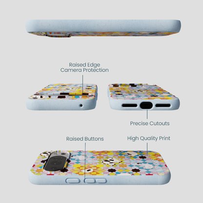 Powder Blue Farmers Mosaic Google Pixel 10/10 Pro Case