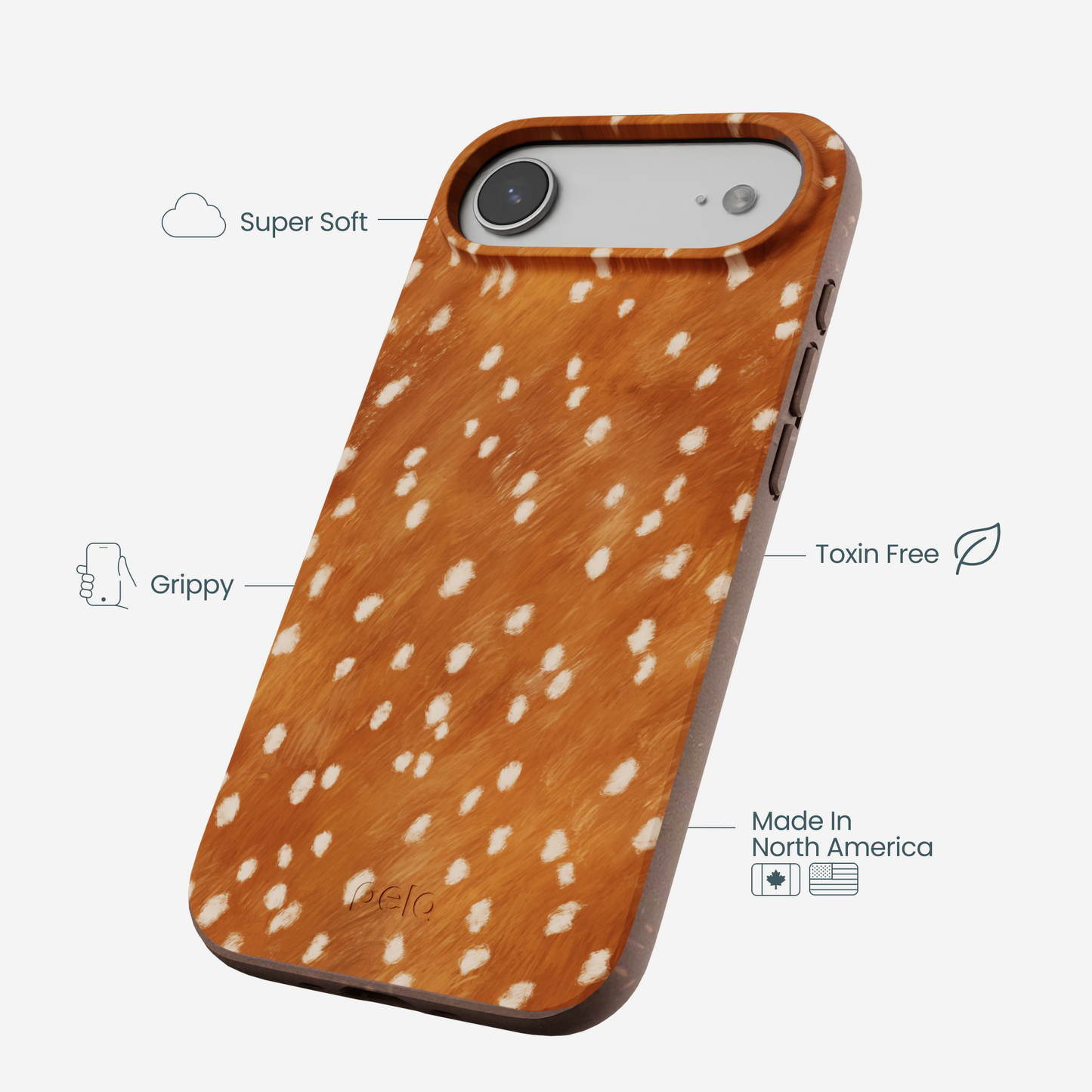 Chocolate Brown Fawn iPhone Air Case