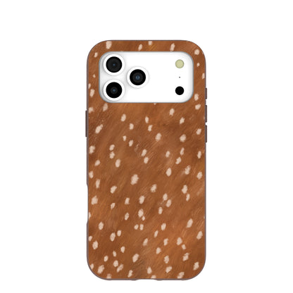 Chocolate Brown Fawn iPhone 17 Pro Max Case