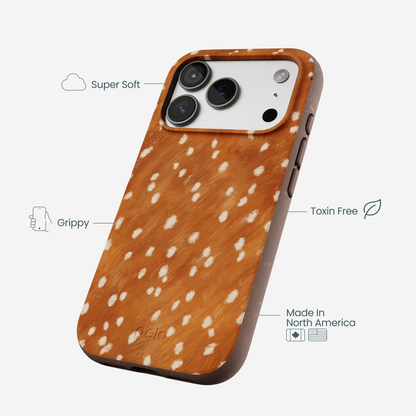 Chocolate Brown Fawn iPhone 17 Pro Case