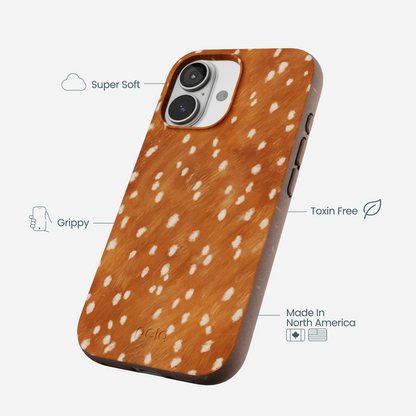 Chocolate Brown Fawn iPhone 17 Case