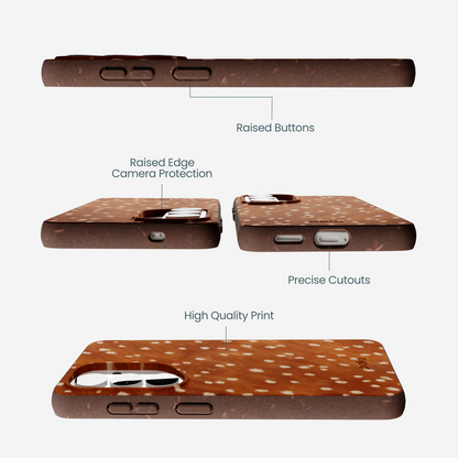 Chocolate Brown Fawn Samsung Galaxy S26 Case