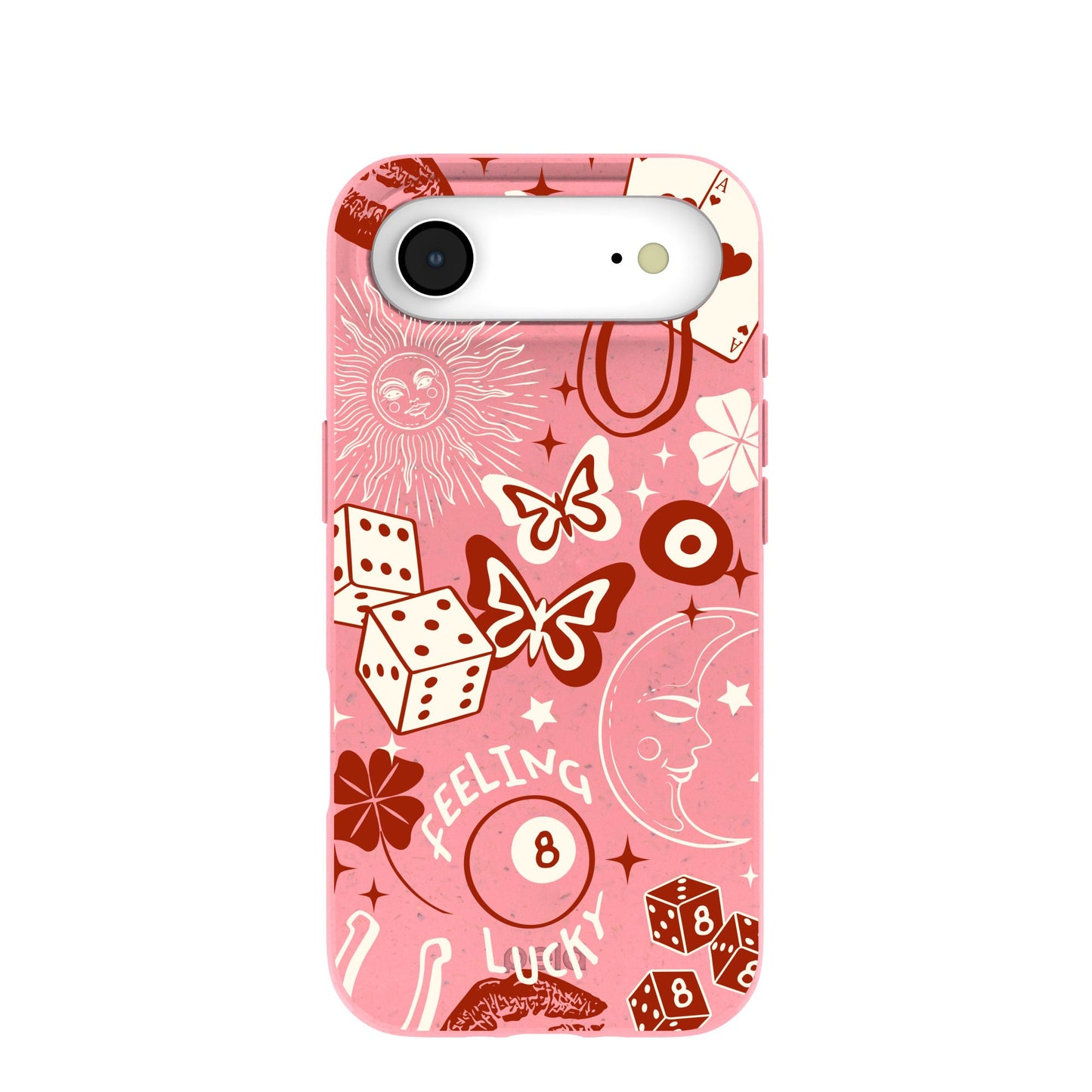 Bubblegum Pink Feeling Lucky iPhone Air Case