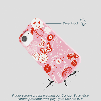 Bubblegum Pink Feeling Lucky iPhone 16e/17e Case