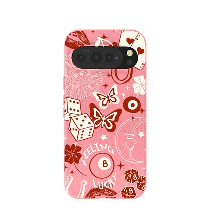 Bubblegum Pink Feeling Lucky Google Pixel 10 Pro XL Case