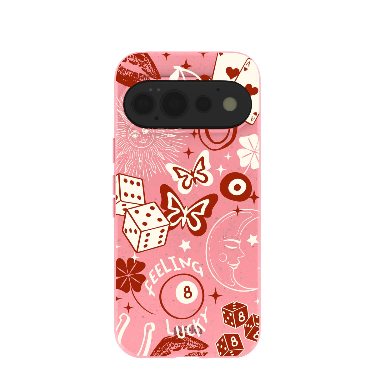 Bubblegum Pink Feeling Lucky Google Pixel 11 Pro Case