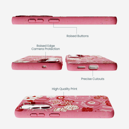 Bubblegum Pink Feeling Lucky Samsung Galaxy S26 Case