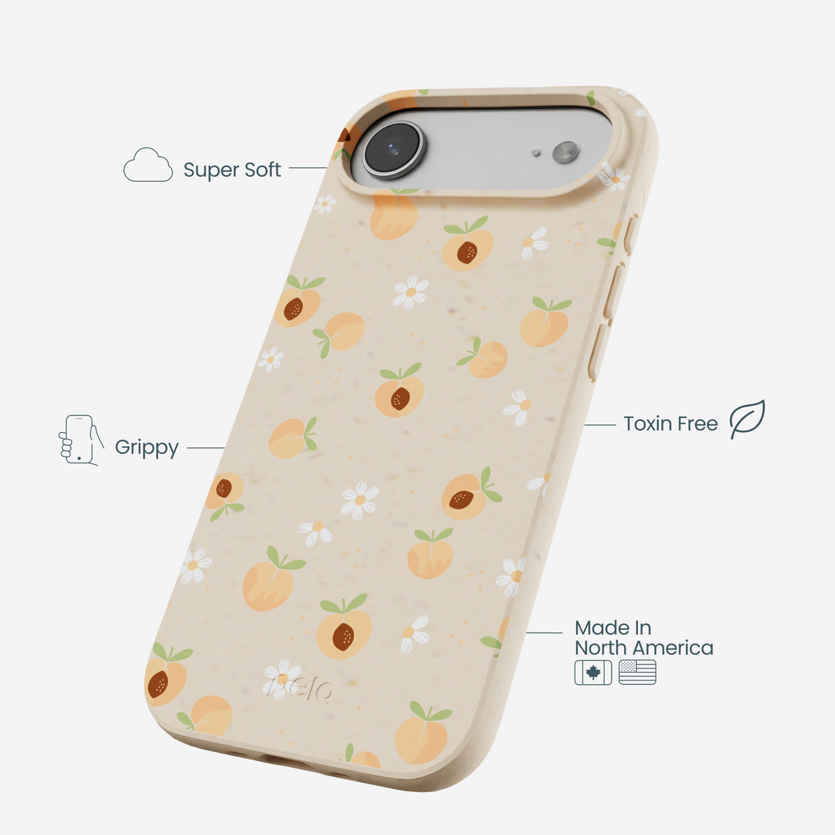 Seashell Feeling Peachy iPhone Air Case