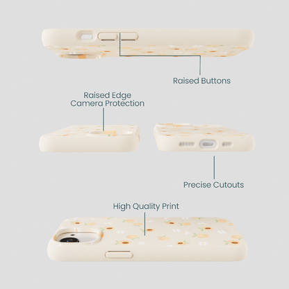 Seashell Feeling Peachy iPhone 16e/17e Case