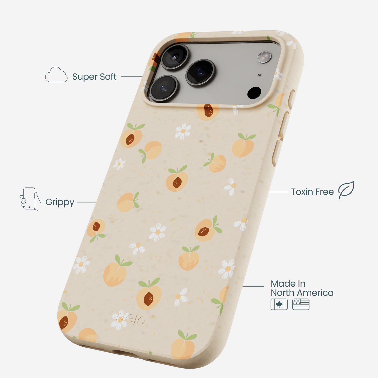 Seashell Feeling Peachy iPhone 17 Pro Max Case