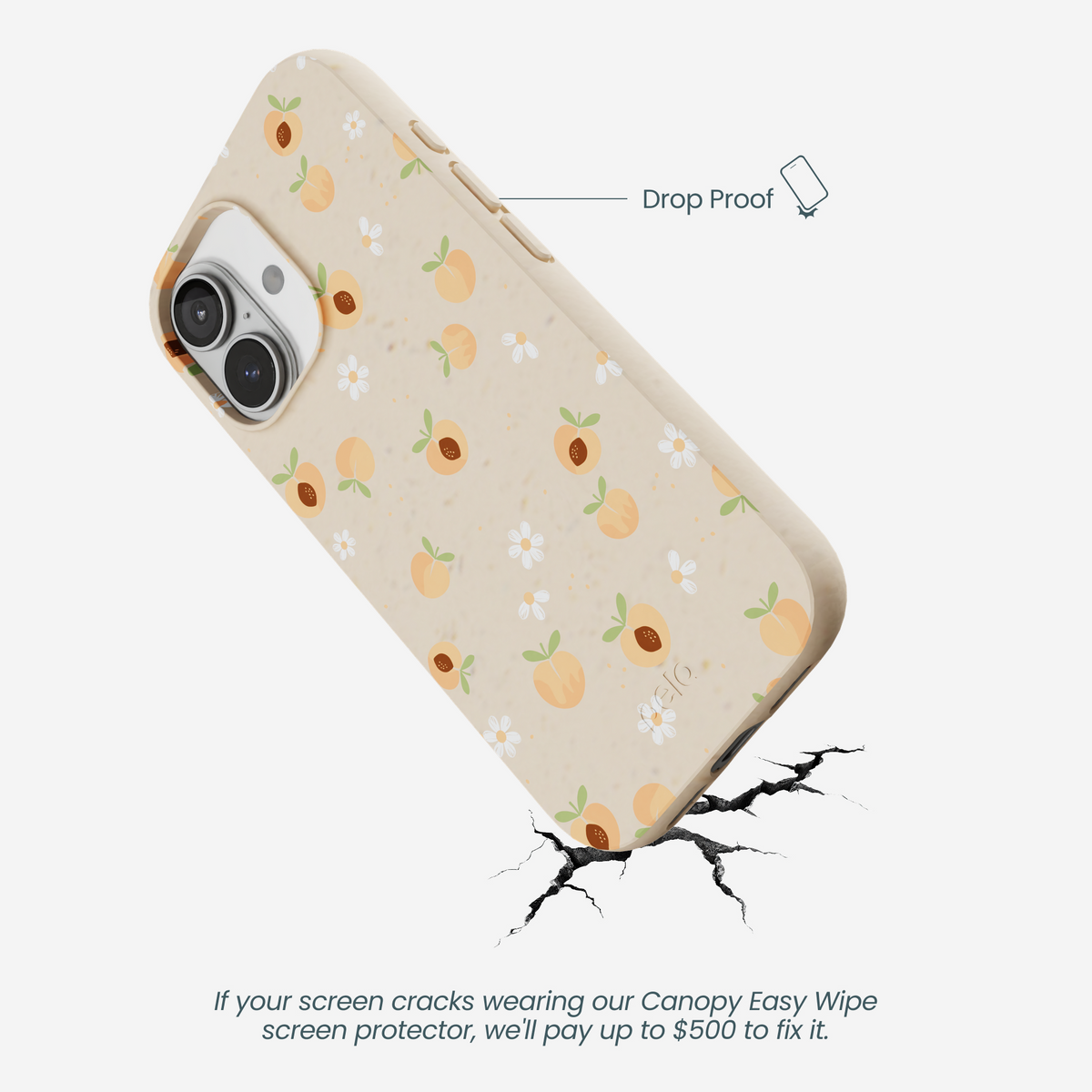 Seashell Feeling Peachy iPhone 17 Case