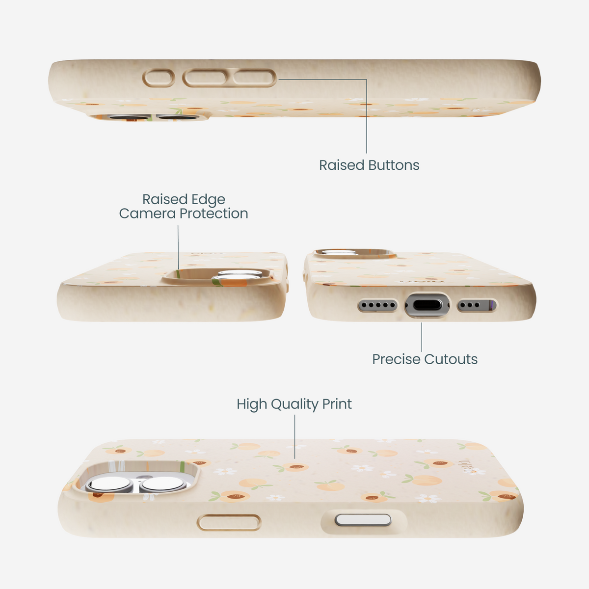 Seashell Feeling Peachy iPhone 17 Case